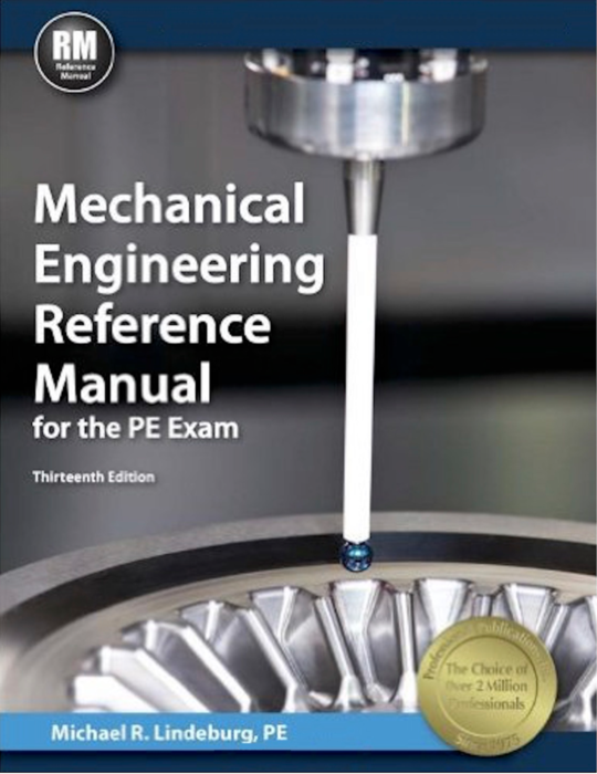 Mechanical Engineering Reference Manual for the PE Exam 13th Edition EbookSimple